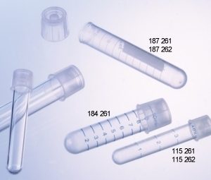 מבחנות פלסטיק 4 ML לתרביות תאים